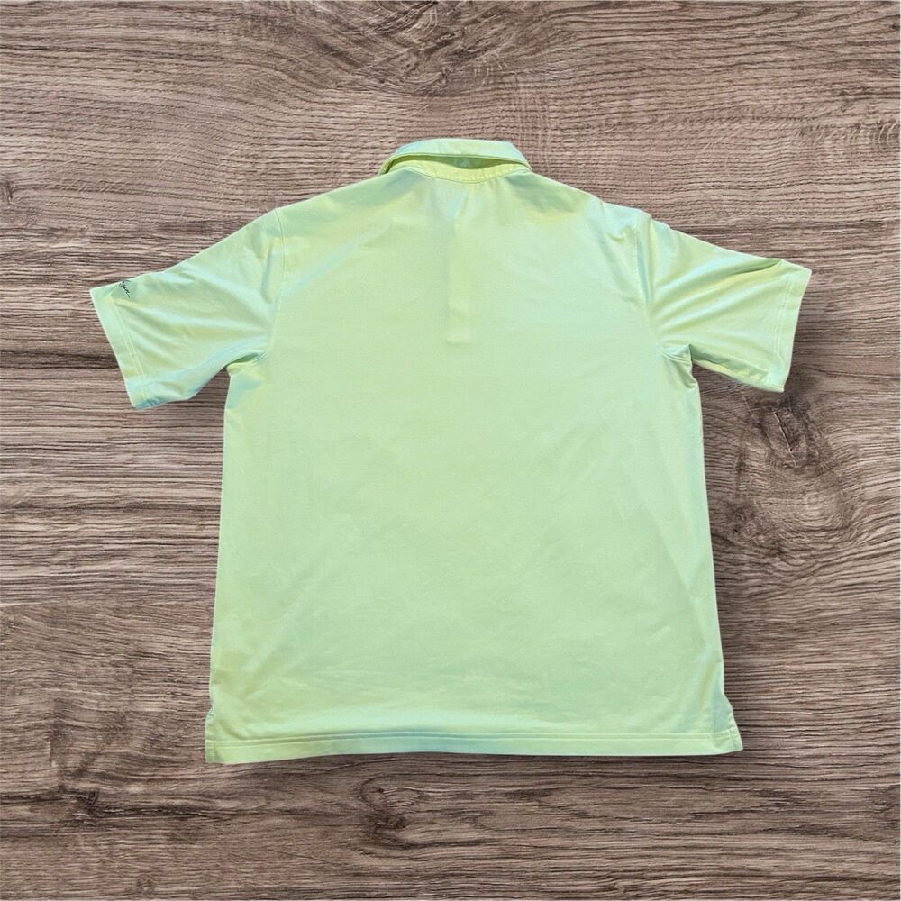 Walter Hagen Men's Performance 11 Neon Yellow Polo Mens Size‎ L - Picture 2 of 5